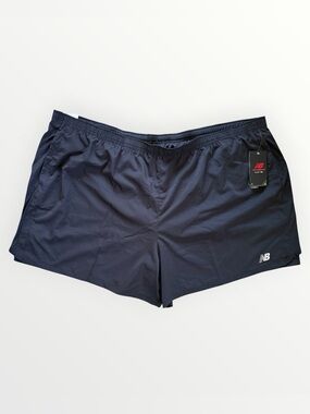 New Balance Men’s Built in Underwear Black Athletic 5” Shorts NWT Size 5XL